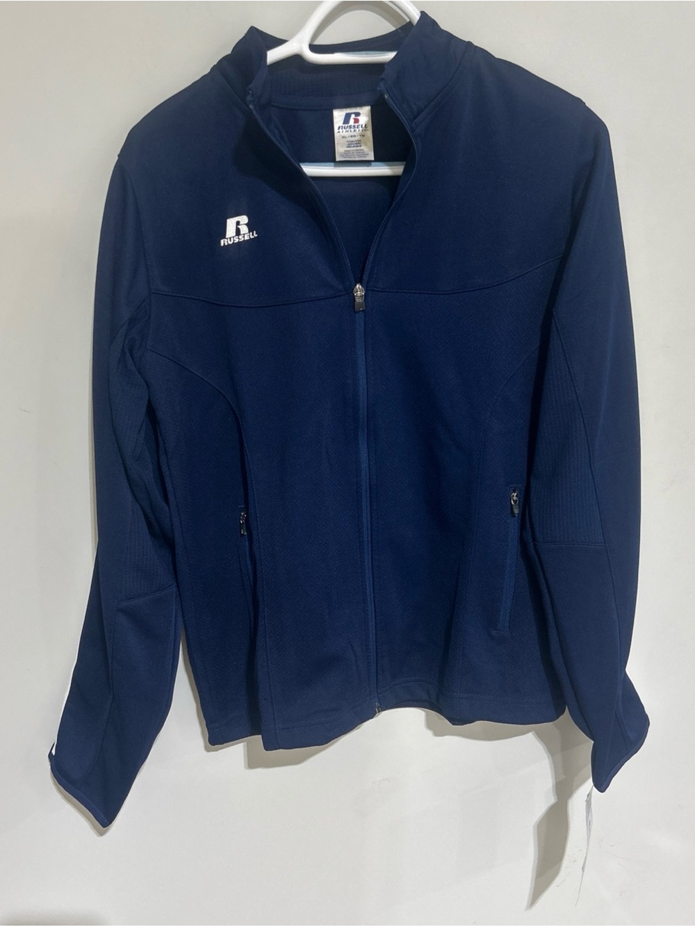Russell Athletic Full Zip Jacket Navy Blue YOUTH BOYS XL NWT 2012.